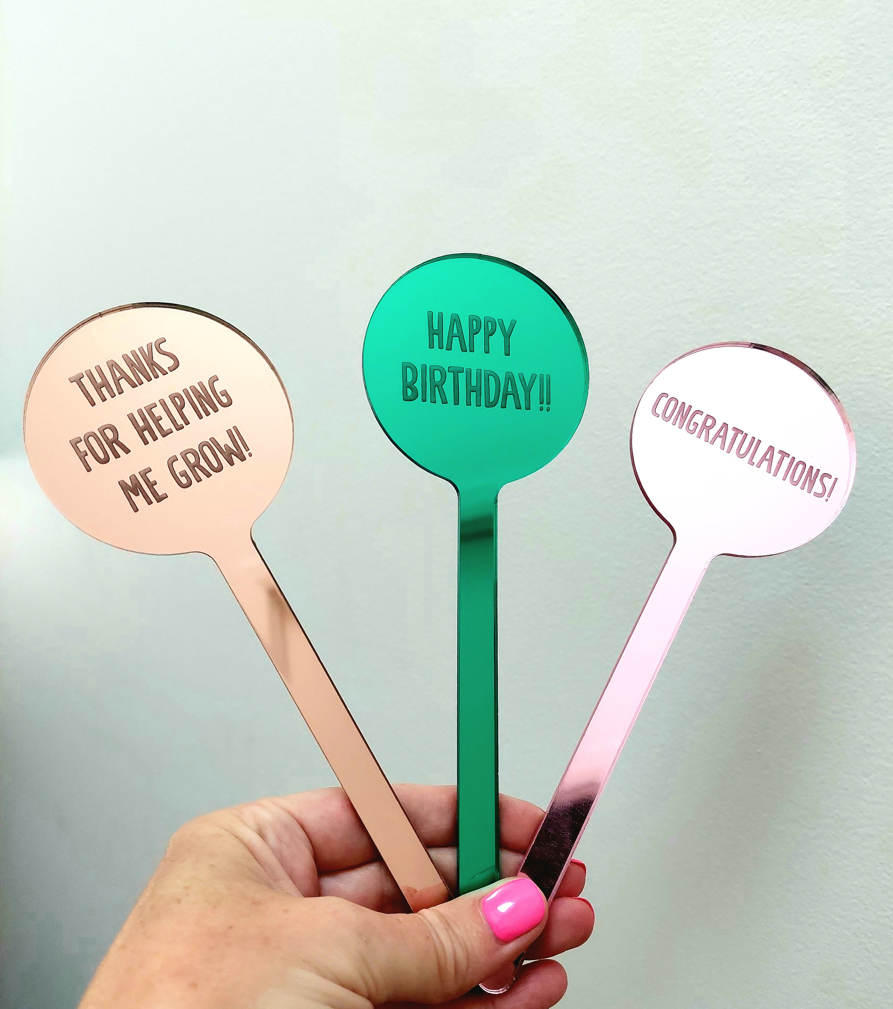 Personalised Plant Stakes